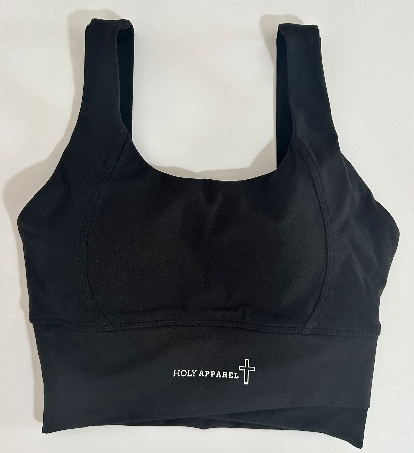 Women's Black Crop Top