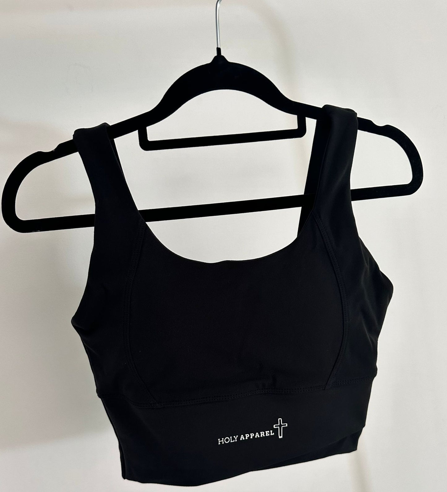 Women's Black Crop Top