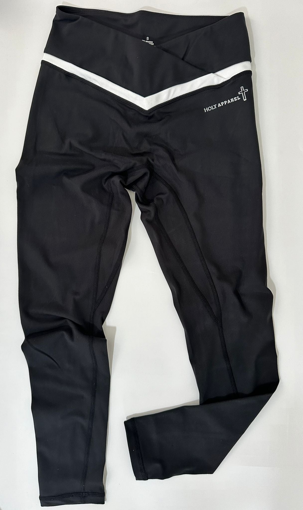 Women's Black and White Leggings